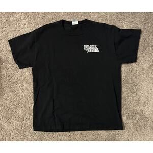 Delta Pro Weight Black Velvet Salutes America's Heroes Men's T-Shirt Cotton L